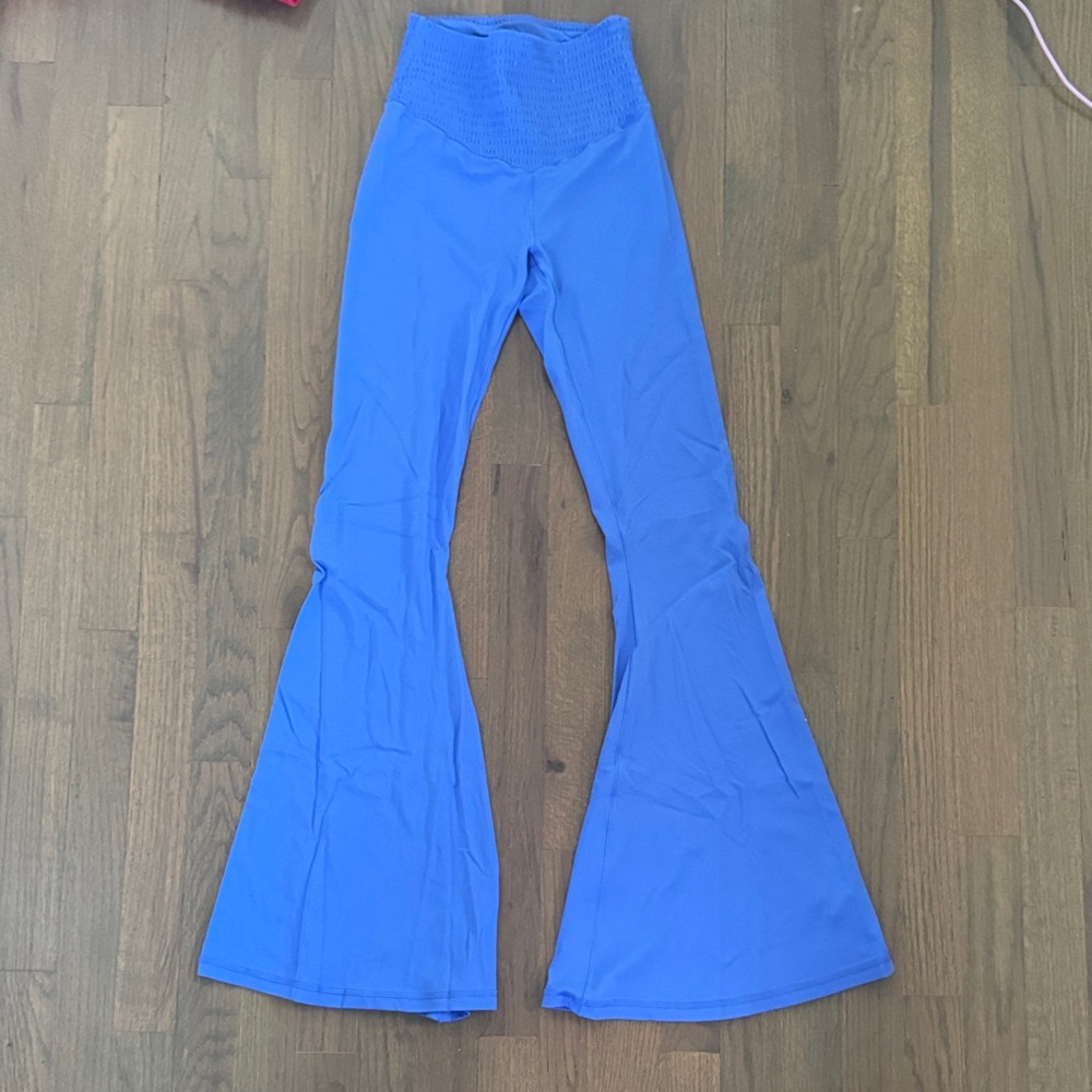 Aerie Blue Flare Pants
